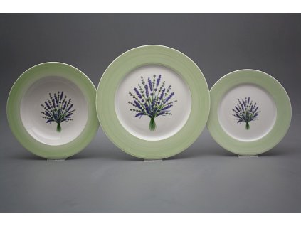 Talířová souprava Nina Levandule 36dílná IZP č. 1