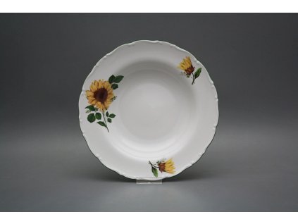 Talíř hluboký 23cm Ofélie Slunečnice CZL č. 1