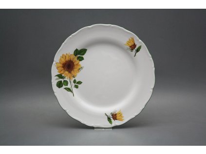 Talíř mělký 25cm Ofélie Slunečnice CZL č. 1