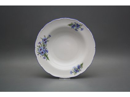 Talíř hluboký 23cm Ofélie Chrpy CAL č. 1