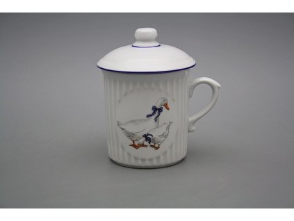 Hrnek Mozart 0,25l s víčkem Husy ML č. 1