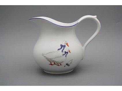 Džbán baňatý 1,2l Husy ML č. 1