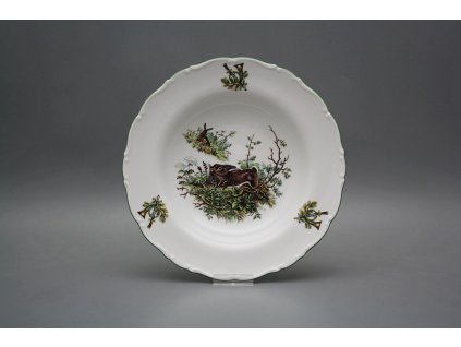 Talíř hluboký 23cm Ofélie Zajíc GZL č. 1