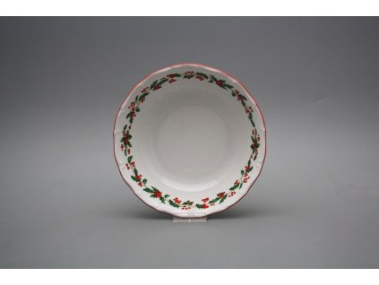 Miska kompotová 19cm Ofélie Vánoce Cesmína CL č. 1