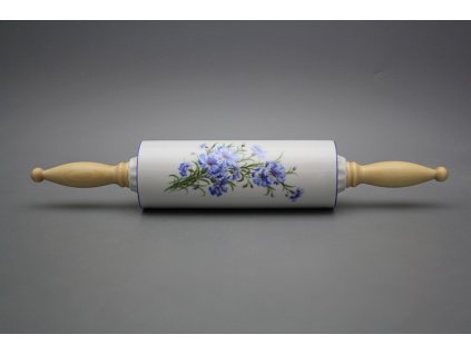 Váleček na nudle s dřevěnou rukojetí Chrpy AL č. 1