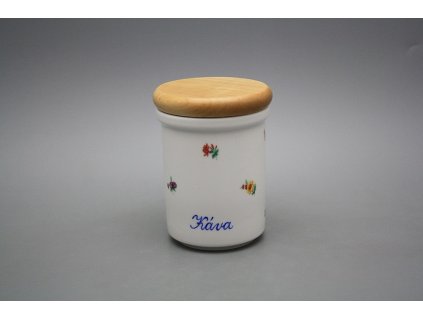 Dóza s dřevěným uzávěrem B - střední Házenky BB č. 1