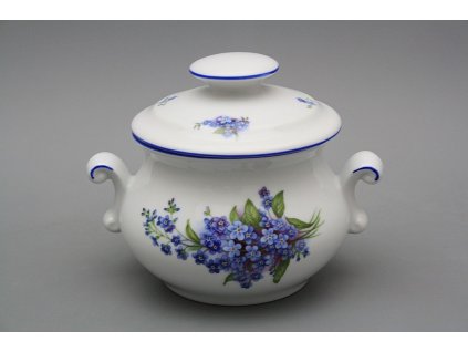 Zapékací hrnek s oušky a víčkem Pomněnky AL č. 1