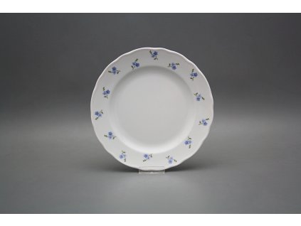 Talíř dezertní 19cm Rokoko Pomněnky Házenky ABB č. 1