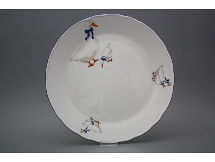 Talíř klubový 30cm Rokoko Husy CML č. 1