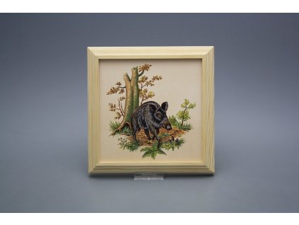 Obrázek 18x18cm Kanec kPBB č. 1