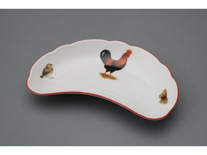 Miska na kosti 19cm Rokoko Slepičky CL č. 1
