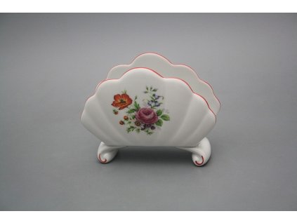 Stojánek na ubrousky Rokoko Míšeňská kytice CL č. 1