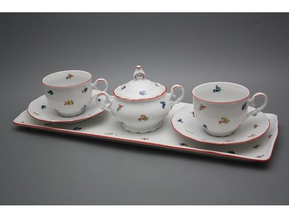 Přátelská čajová souprava s cukřenkou Ofélie Házenky 6dílná ACL č. 1