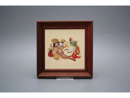 Obrázek 19,5x19,5cm Zeleninová zahrada cMHB č. 1