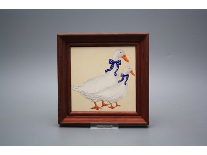 Obrázek 19,5x19,5cm Husy cMHB č. 1