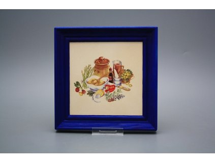 Obrázek 19,5x19,5cm Zeleninová zahrada cMOB č. 1