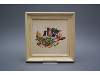 Obrázek 19,5x19,5cm Zeleninová zahrada cPBB č. 1