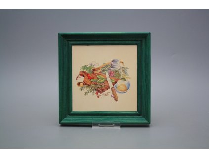 Obrázek 19,5x19,5cm Zeleninová zahrada cZLB č. 1