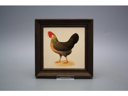 Obrázek 19,5x19,5cm Slepičky cTHB č. 1