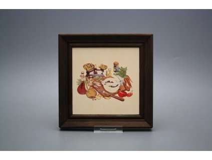 Obrázek 19,5x19,5cm Zeleninová zahrada cTHB č. 1