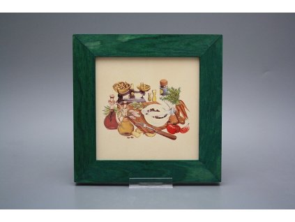 Obrázek 20x20cm Zeleninová zahrada eZLB č. 1