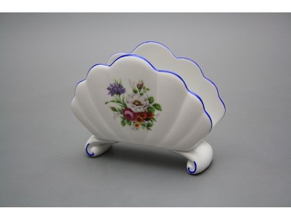 Stojánek na ubrousky Rokoko Míšeňská kytice AL č. 1