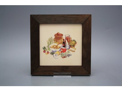 Obrázek 20x20cm Zeleninová zahrada eTHB č. 1