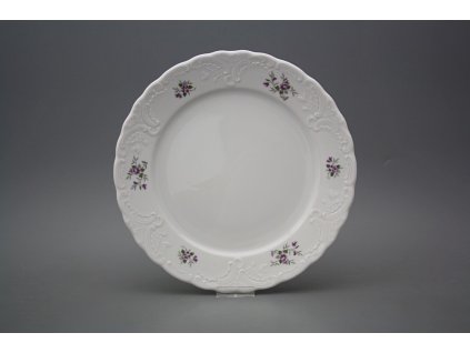 Talíř mělký 24cm Opera Scatter Violets BB č. 1