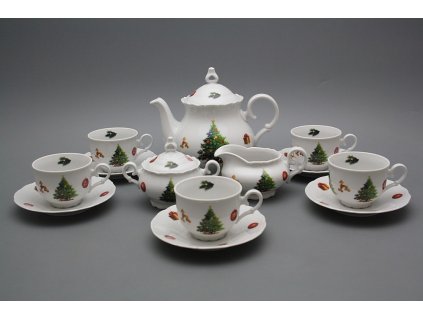 Čajová souprava Ofélie Christmas Tree 15dílná BB č. 1
