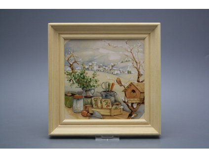 Obrázek 19,5x19,5cm Roční období Zima cPBB č. 1