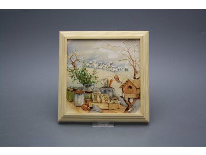 Obrázek 18x18cm Zima kPBB č. 1