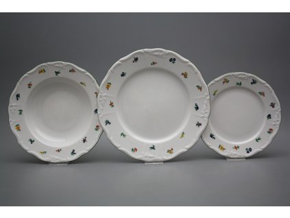 Talířová souprava Marie Louise Házenky 12dílná AZL č. 1