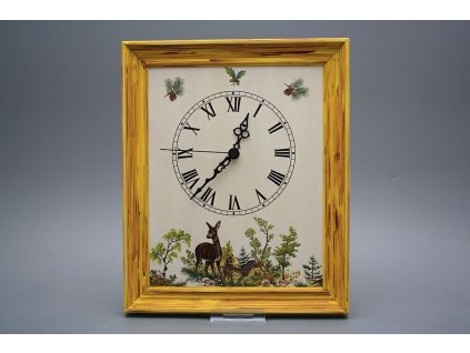 Nástěnné hodiny 25x30cm Srna cHM č. 1