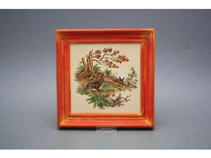 Obrázek 19,5x19,5cm Zajíci cCMB č. 1