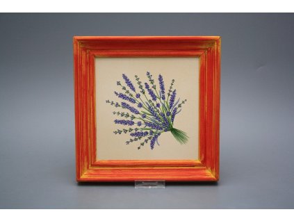 Obrázek 19,5x19,5cm Levandule cCMB č. 1