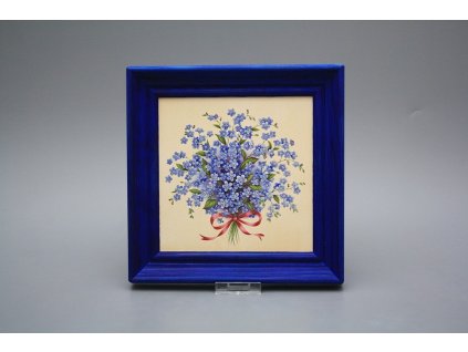 Obrázek 19,5x19,5cm Pomněnky cMOB č. 1