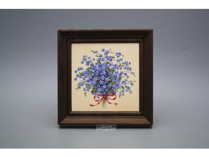 Obrázek 19,5x19,5cm Pomněnky cTHB č. 1