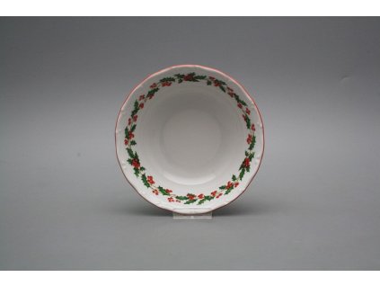Miska kompotová 16cm Ofélie Vánoce Cesmína CL č. 1