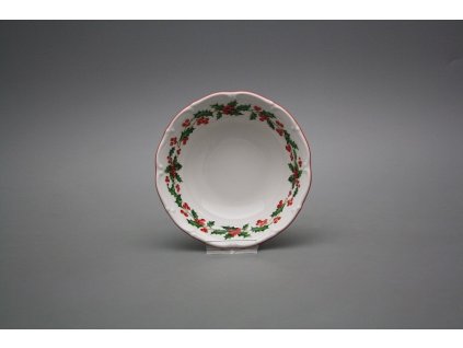 Miska kompotová 13cm Ofélie Vánoce Cesmína CL č. 1