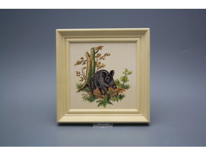 Obrázek 19,5x19,5cm Kanec cPBB č. 1