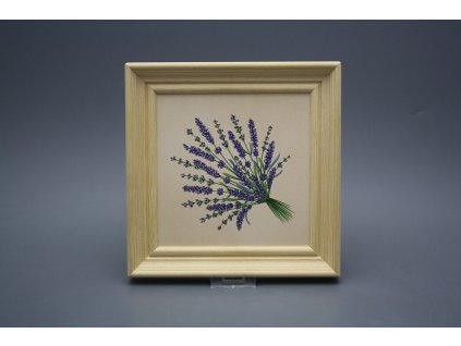 Obrázek 19,5x19,5cm Levandule cPBB č. 1