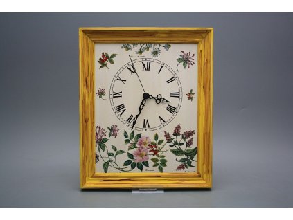 Nástěnné hodiny 25x30cm Herbs cHM č. 1