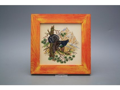 Obrázek 20x20cm Tetřev na stromě eCMB č. 1