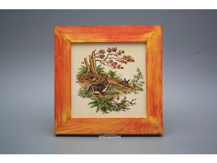 Obrázek 20x20cm Zajíci eCMB č. 1