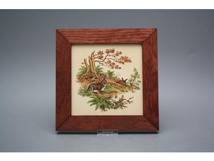 Obrázek 20x20cm Zajíci eMHB č. 1