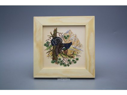 Obrázek 20x20cm Tetřev na stromě ePBB č. 1