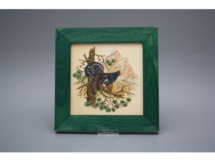 Obrázek 20x20cm Tetřev na stromě eZLB č. 1