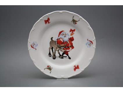 Talíř mělký 25cm Ofélie Santa FBB č. 1