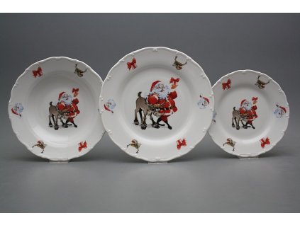 Talířová souprava Ofélie Santa 36dílná FBB č. 1