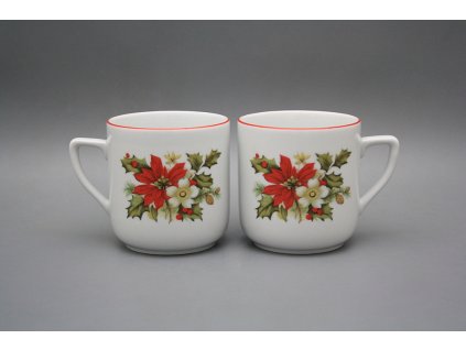 Hrnek Pětka 0,4l Vánoční hvězda CL č. 1